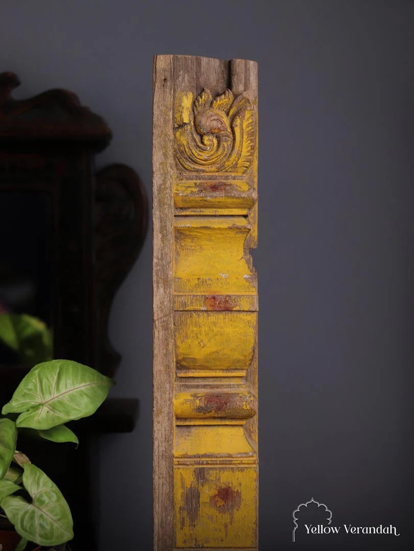 Antique Wooden Carving on Stand
