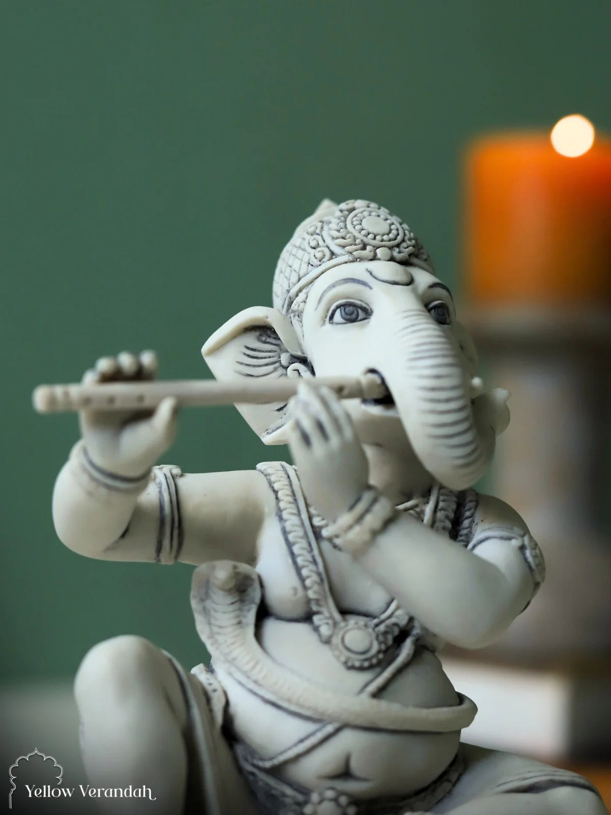 Marble Dust Sculpture - Ganesha