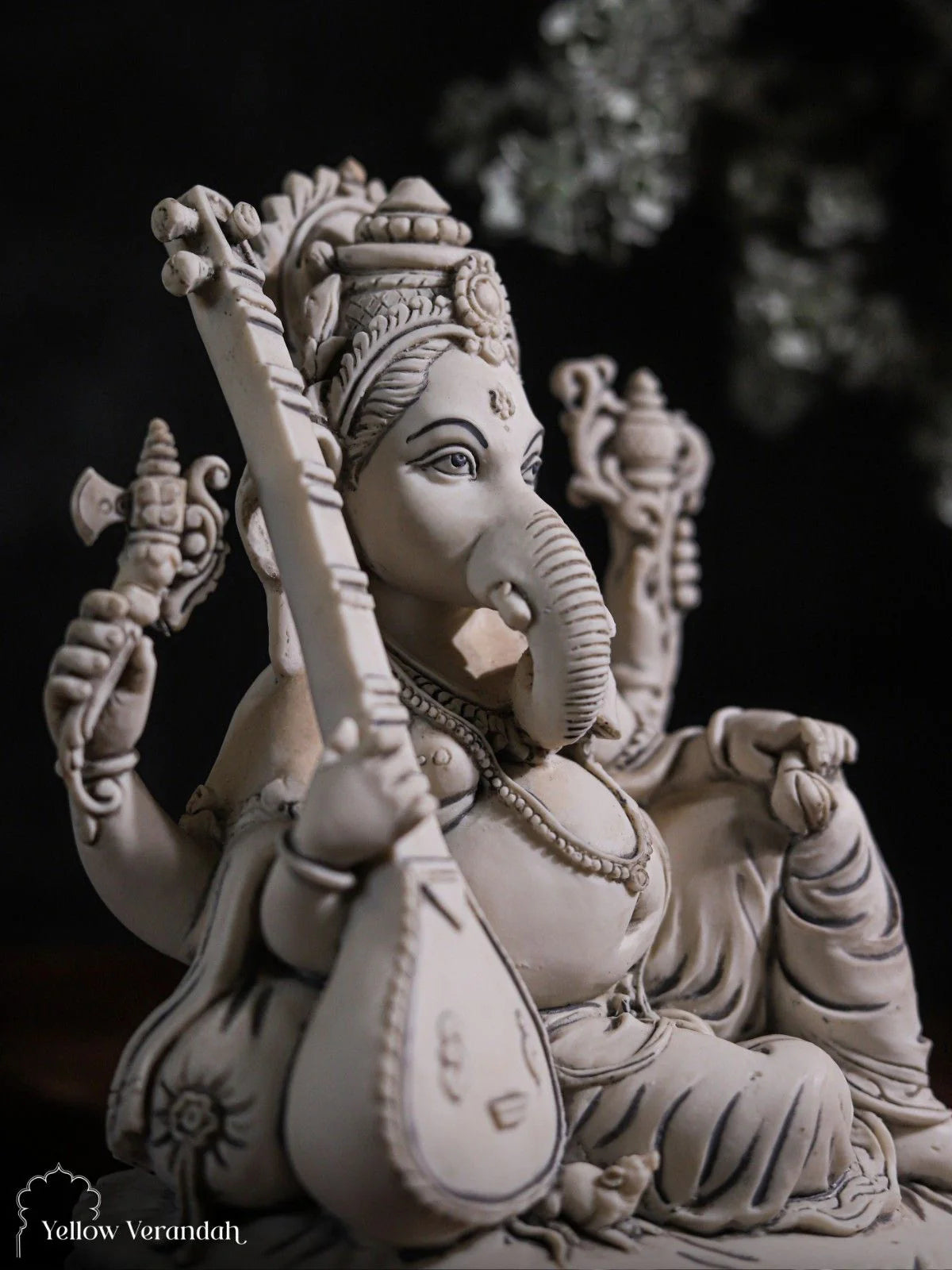 Marble Dust Sculpture - Ganesha