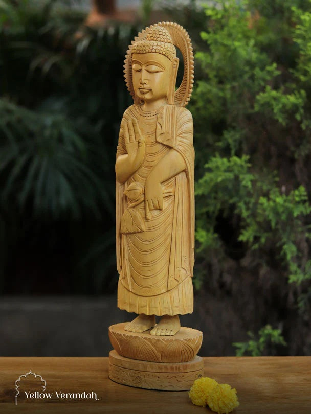 Wooden Sculpture - Buddha