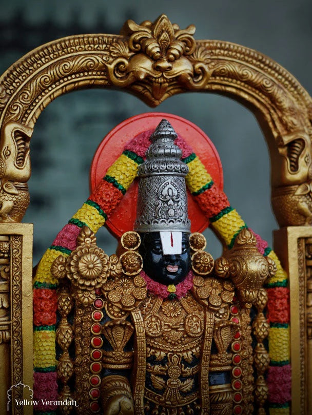 Sri Balaji Sculpture - Marble God Statue