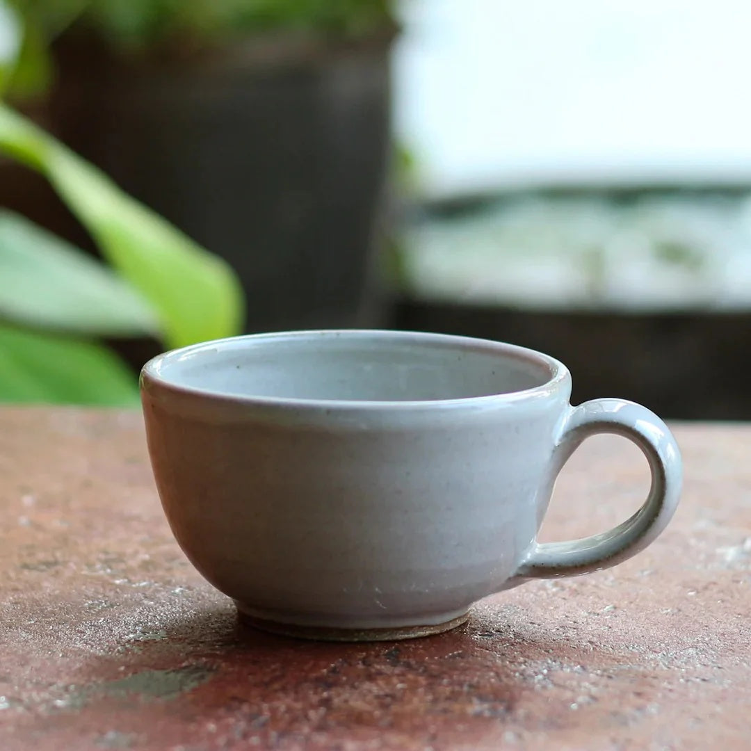 Stoneware Tea Serving Cup