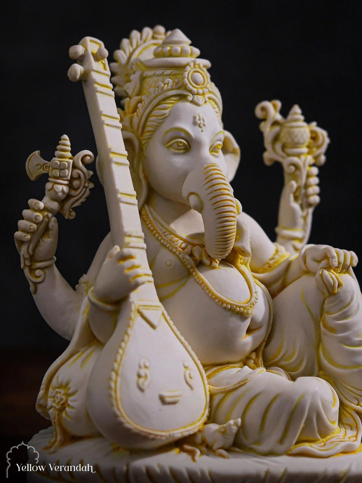 Marble Dust Sculpture - Ganesha