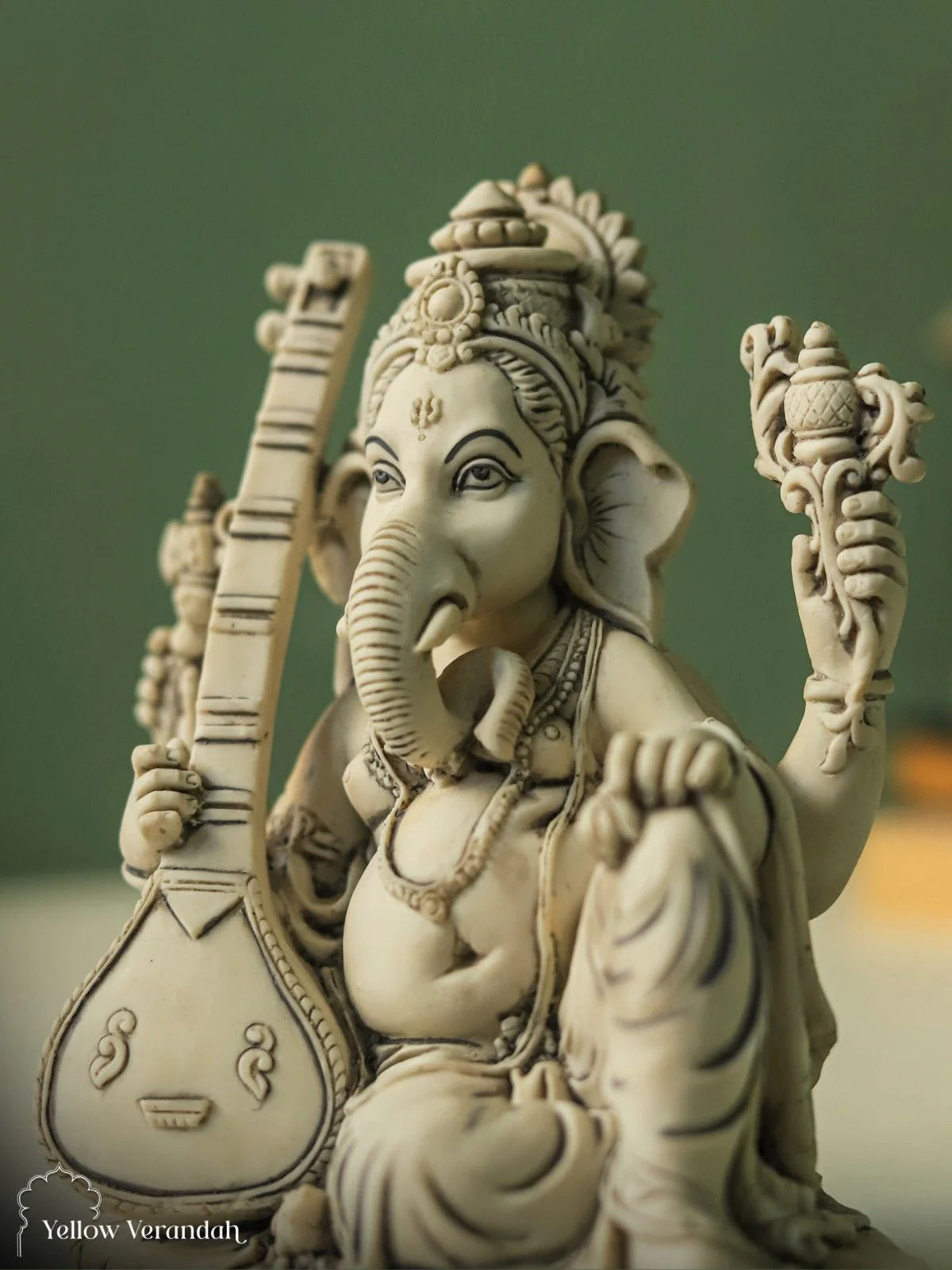 Marble Dust Sculpture - Ganesha