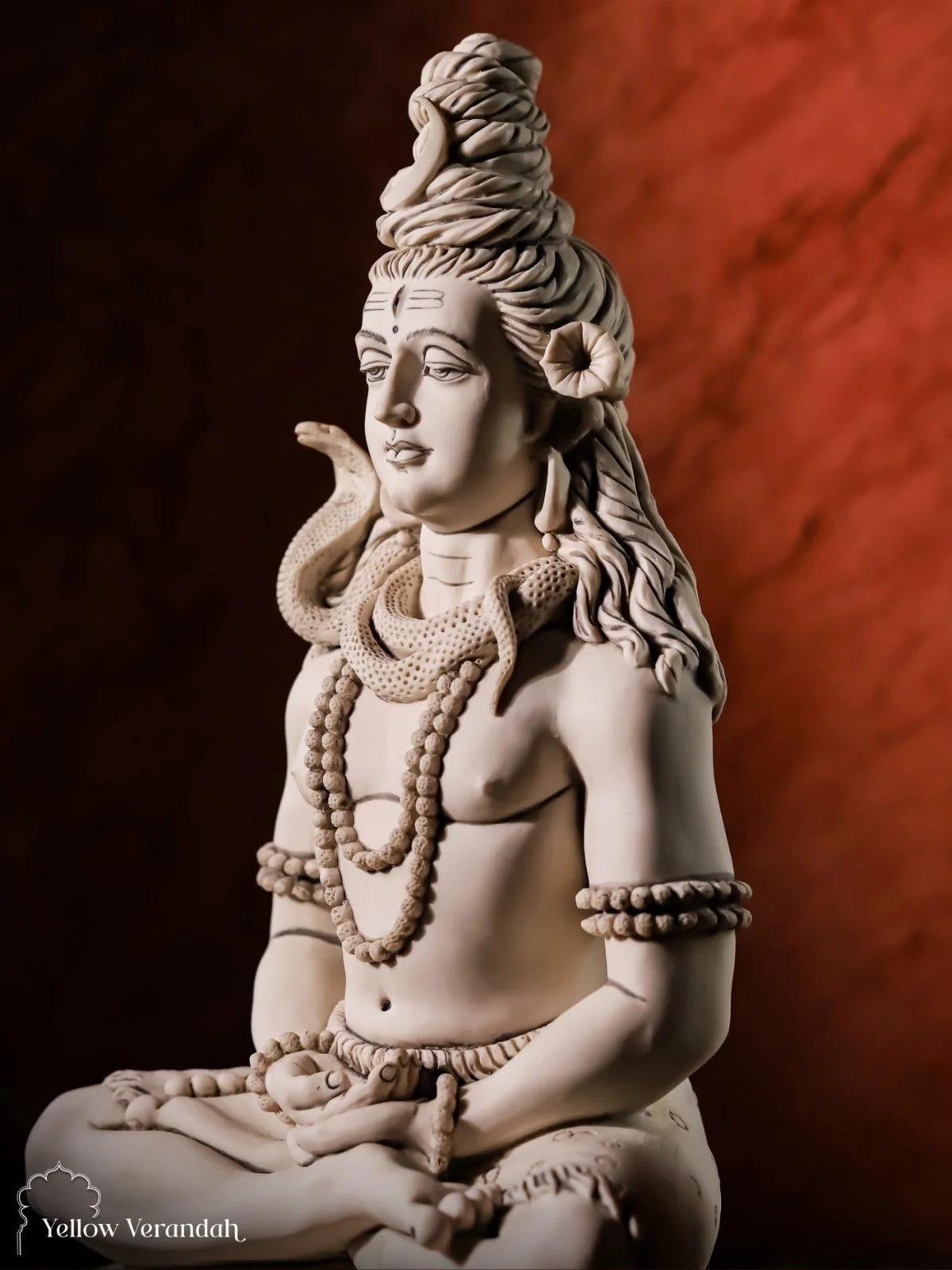 Shiva Sculpture - Marble God Statue