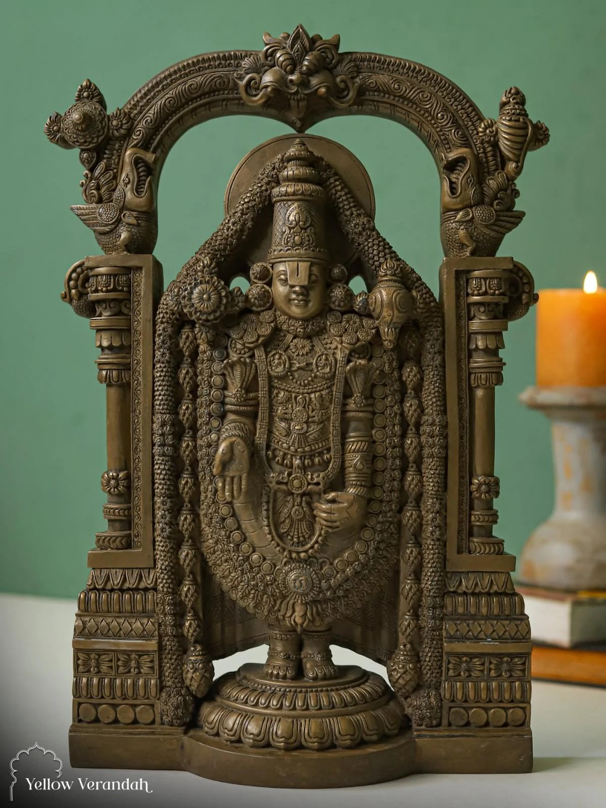 Brass Balaji Sculpture