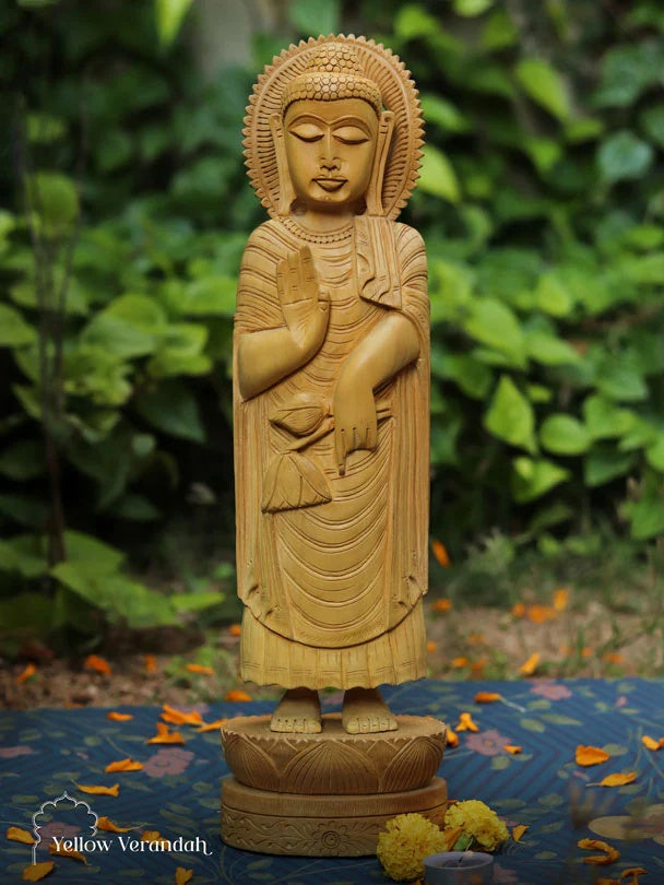 Wooden Sculpture - Buddha