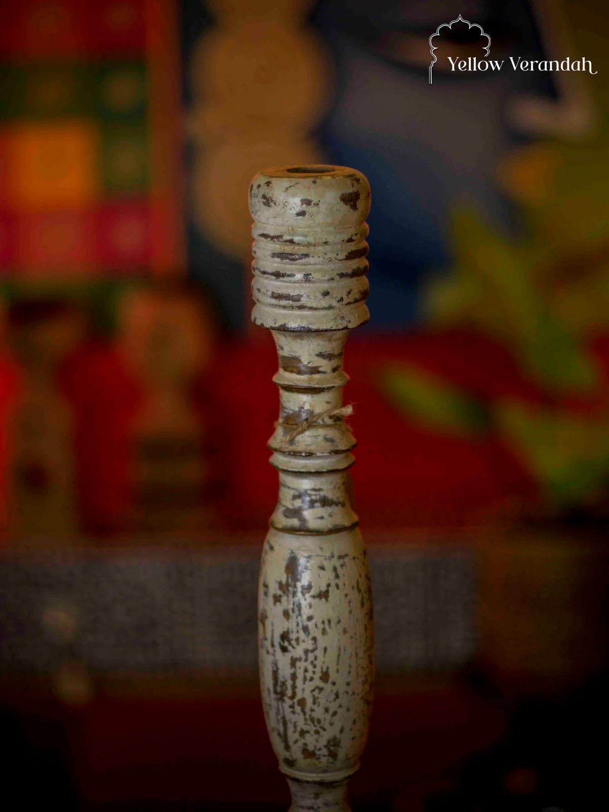 Wooden Candle Stand