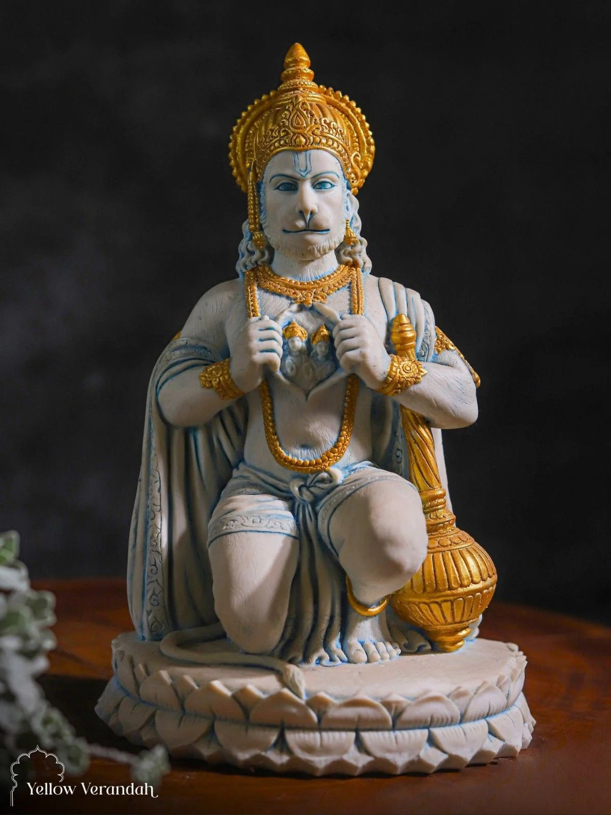 Hanuman Sculpture - Marble God Statue