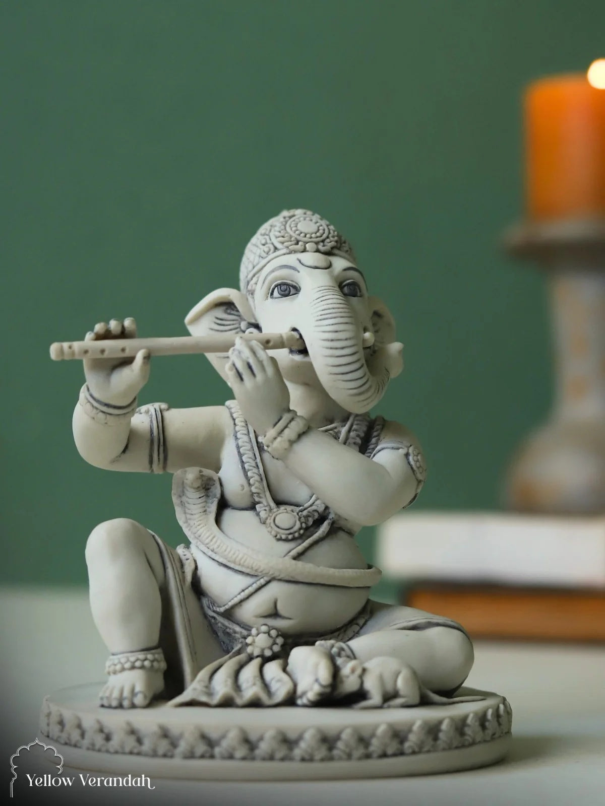 Marble Dust Sculpture - Ganesha