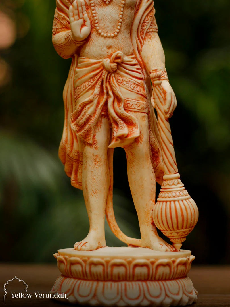 Hanuman Sculpture - Marble God Statue