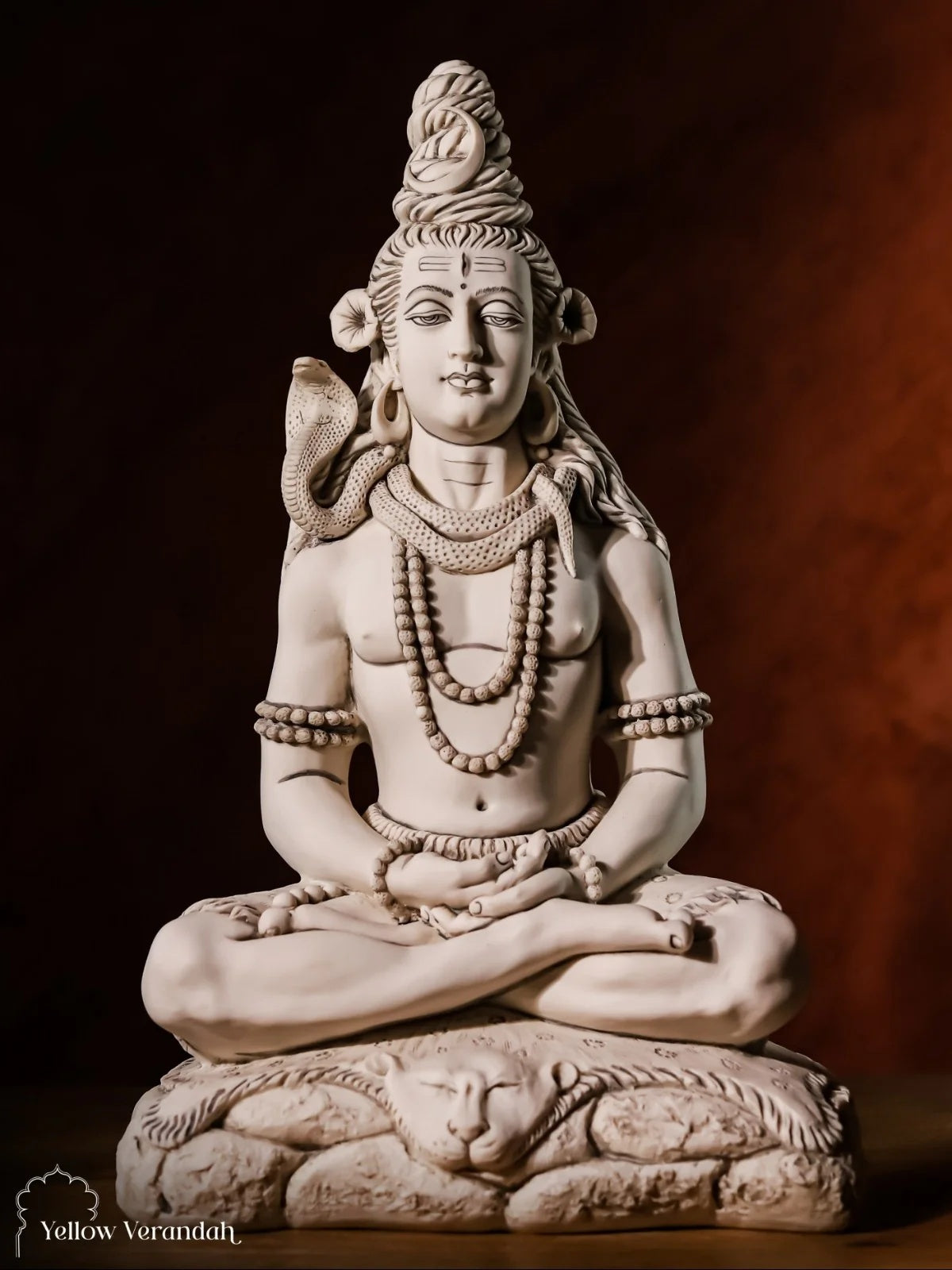 Shiva Sculpture - Marble God Statue