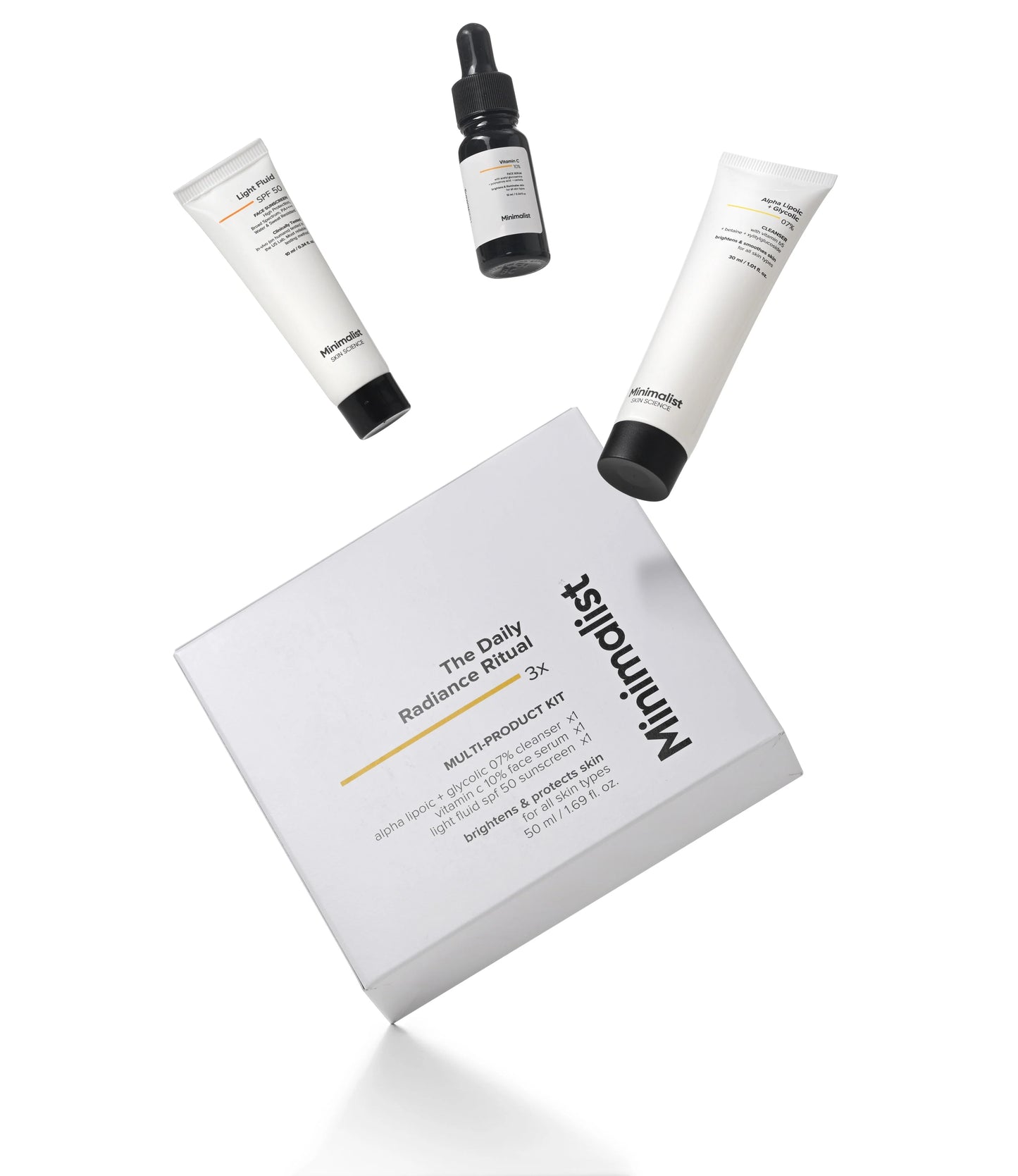 The Daily Radiance Ritual 3x Kit 50ml