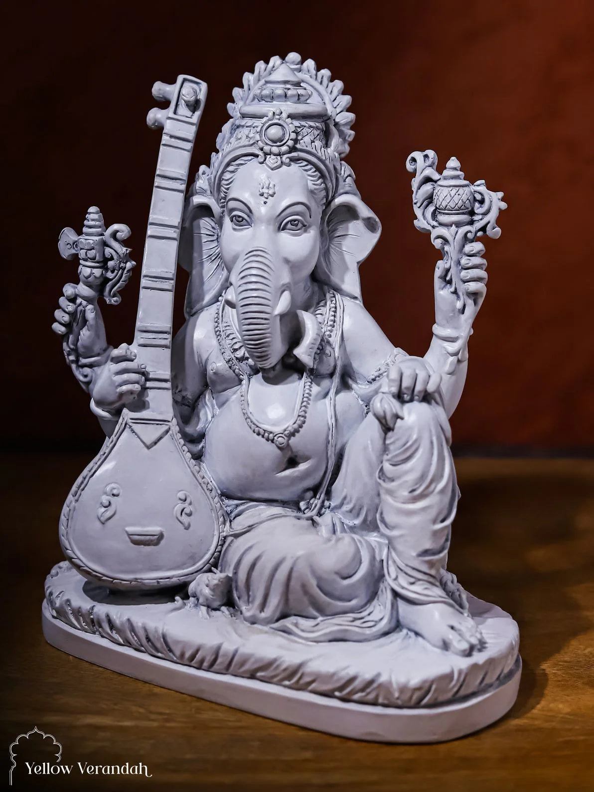 Marble Dust Sculpture - Ganesha