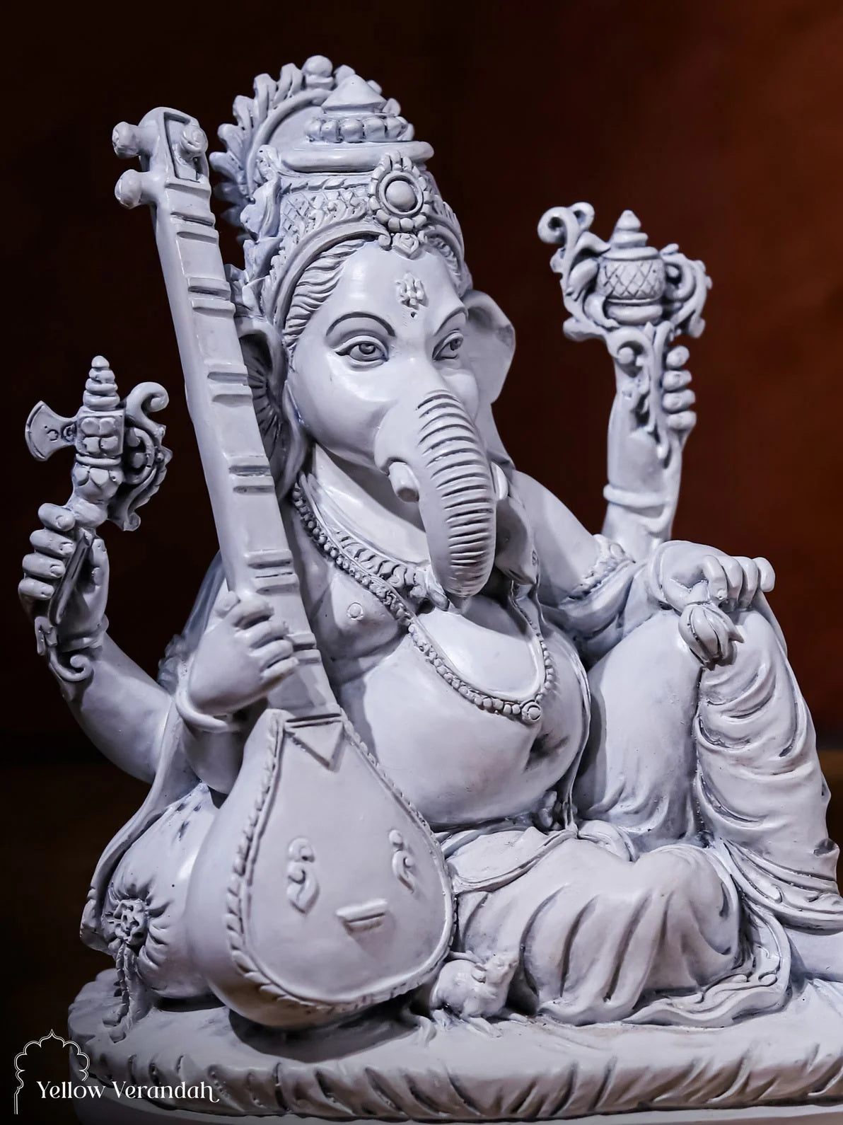 Marble Dust Sculpture - Ganesha