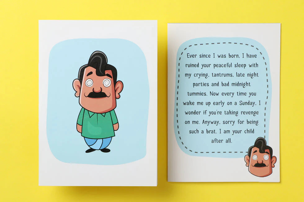Indian Dad Emoji Cards