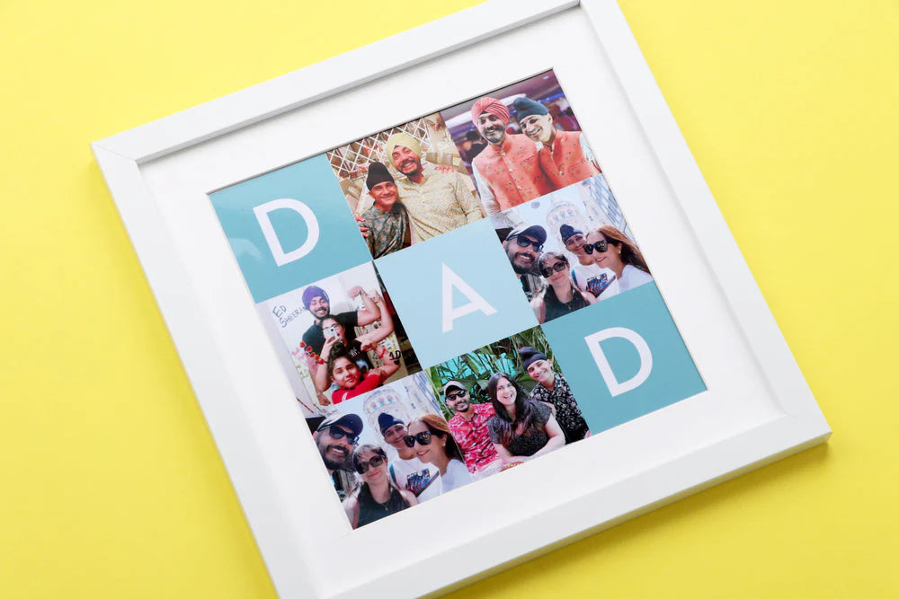 Mosaic Frame for Dad