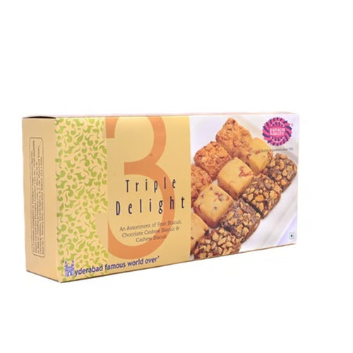 Triple Delight (Gold) Cashew, Choco Cashew , Fruit 600g