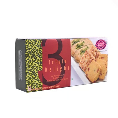 Triple Delight (Green) Pista, Cashew, Fruit 600g