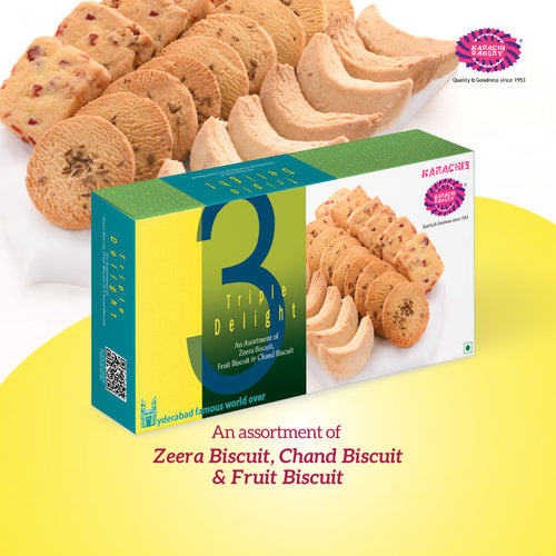 Triple Delight (Zeera, Fruit, Chand) - 600g