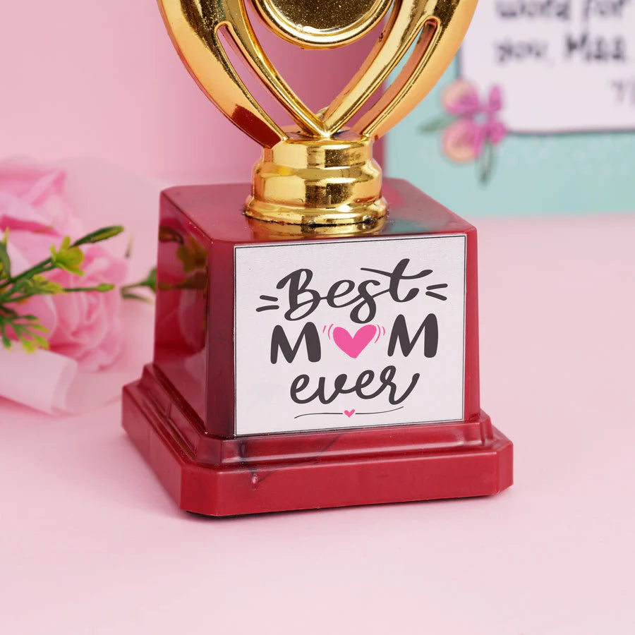 World’s No.1 Mom Trophy Combo