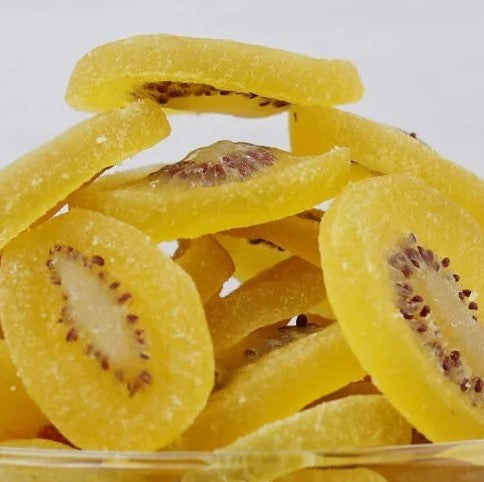 Natural Dried Yellow Kiwi Slices